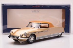 Citroen DS 19 Le Dandy Beige e Marrone Norev 1:18 181741 Pressofusione — immagine 6 di 6