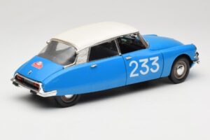 Citroen DS #233 Rally Blu Solido 1:18 8034 Pressofusione — immagine 3 di 8