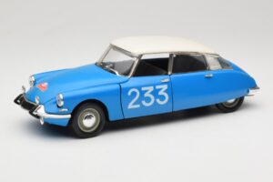 Citroen DS #233 Rally Blu Solido 1:18 8034 Pressofusione