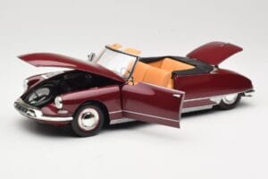 Citroen DS19 Cabriolet Bordeaux Norev 1:18 181561 Pressofusione — immagine 2 di 8