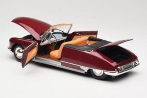 Citroen DS19 Cabriolet Bordeaux Norev 1:18 181561 Pressofusione — immagine 5 di 8