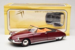 Citroen DS19 Cabriolet Bordeaux Norev 1:18 181561 Pressofusione — immagine 8 di 8