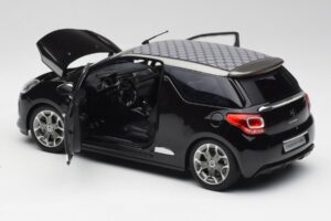 Citroen DS3 Cabrio Perla Nera Nero Norev 1:18 AMC019115 Pressofusione — immagine 5 di 8