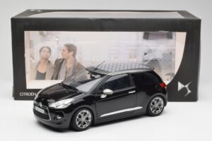 Citroen DS3 Cabrio Perla Nera Nero Norev 1:18 AMC019115 Pressofusione — immagine 8 di 8