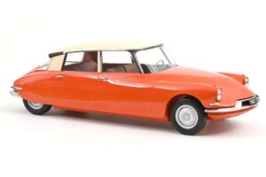 Citroen ID19 Arancione & Crema Norev 1:12 121580 Pressofusione