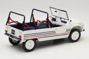 Citroen Mehari Blu Bianco Rosso Norev 1:18 181805 Pressofusione — immagine 3 di 7