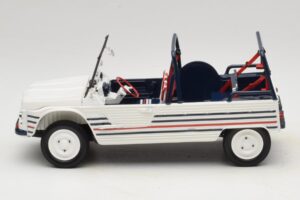 Citroen Mehari Blu Bianco Rosso Norev 1:18 181805 Pressofusione — immagine 4 di 7