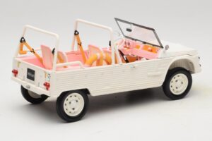 Citroen Mehari Eden Sorbet Bianco e Rosa Norev 1:18 181804 Pressofusione — immagine 2 di 6