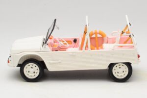 Citroen Mehari Eden Sorbet Bianco e Rosa Norev 1:18 181804 Pressofusione — immagine 3 di 6