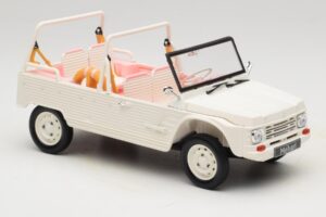 Citroen Mehari Eden Sorbet Bianco e Rosa Norev 1:18 181804 Pressofusione — immagine 4 di 6