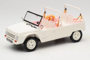 Citroen Mehari Eden Sorbet Bianco e Rosa Norev 1:18 181804 Pressofusione