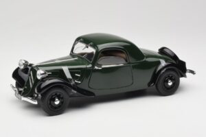 Citroen Traction Avant 11 Coupe Verde Solido 1:18 8179 Pressofusione