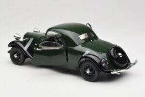 Citroen Traction Avant 11 Coupe Verde Solido 1:18 8179 Pressofusione — immagine 5 di 8