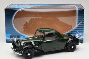 Citroen Traction Avant 11 Coupe Verde Solido 1:18 8179 Pressofusione — immagine 8 di 8