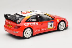Citroen Xsara T4 WRC #14 P. Bugalski / J-P. Chiaroni WRC 2001 Solido 1:18 9021 Pressofusione — immagine 3 di 8
