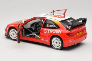 Citroen Xsara T4 WRC #14 P. Bugalski / J-P. Chiaroni WRC 2001 Solido 1:18 9021 Pressofusione — immagine 5 di 8