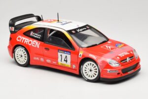 Citroen Xsara T4 WRC #14 P. Bugalski / J-P. Chiaroni WRC 2001 Solido 1:18 9021 Pressofusione — immagine 6 di 8