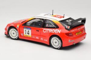 Citroen Xsara T4 WRC #14 P. Bugalski / J-P. Chiaroni WRC 2001 Solido 1:18 9021 Pressofusione — immagine 7 di 8