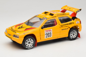 Citroen ZX Rallye Raid #203 1992 Solido 1:18 9003-N1 Pressofusione