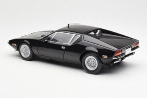 De Tomaso Pantera Nero Kyosho 1:18 08851BK Pressofusione — immagine 7 di 8