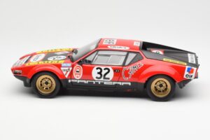 De Tomaso Pantera #32 Jaquemin / Deprez 24 Hours of Le Mans 1972 Kyosho 1:18 08855B Pressofusione — immagine 4 di 8