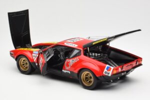 De Tomaso Pantera #32 Jaquemin / Deprez 24 Hours of Le Mans 1972 Kyosho 1:18 08855B Pressofusione — immagine 5 di 8
