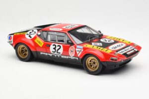 De Tomaso Pantera #32 Jaquemin / Deprez 24 Hours of Le Mans 1972 Kyosho 1:18 08855B Pressofusione — immagine 7 di 8