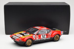 De Tomaso Pantera #32 Jaquemin / Deprez 24 Hours of Le Mans 1972 Kyosho 1:18 08855B Pressofusione — immagine 8 di 8