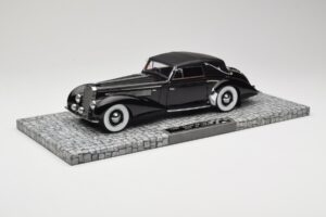 Delage D8-120 Cabriolet Nero Minichamps 1:18 107115131 Pressofusione