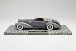 Delage D8 120 Cabriolet Grigio & Grigio Scuro Minichamps 1:18 107115134 Pressofusione — immagine 3 di 6