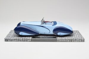 Delahaye Type 135-M Cabriolet Mullin Museum Minichamps 1:18 107116160 Pressofusione — immagine 3 di 6