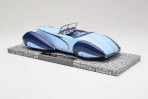Delahaye Type 135-M Cabriolet Mullin Museum Minichamps 1:18 107116160 Pressofusione — immagine 4 di 6