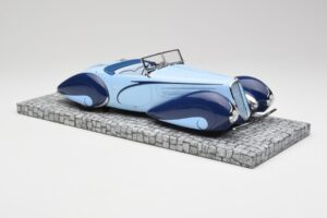 Delahaye Type 135-M Cabriolet Mullin Museum Minichamps 1:18 107116160 Pressofusione — immagine 6 di 6