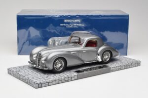 Delahaye Type 145 V12 Coupe Mullin Museum Minichamps 1:18 107116120 Pressofusione — immagine 2 di 6