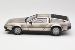 DeLorean DMC-12 LK Argento Sun Star 1:18 2701 Pressofusione — immagine 4 di 8