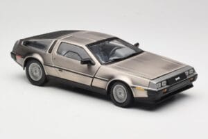 DeLorean DMC-12 LK Argento Sun Star 1:18 2701 Pressofusione — immagine 6 di 8