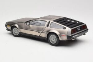 DeLorean DMC-12 LK Argento Sun Star 1:18 2701 Pressofusione — immagine 7 di 8