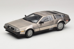 DeLorean DMC-12 Argento Sun Star 1:18 2703 Pressofusione