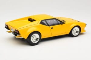 De Tomaso Pantera Giallo Hot Wheels 1:18 27809 Pressofusione — immagine 3 di 8
