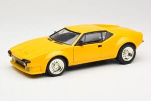 De Tomaso Pantera Giallo Hot Wheels 1:18 27809 Pressofusione