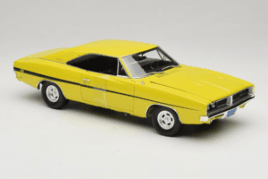 Dodge Charger R/T Giallo Dirty Mary Crazy Larry Auto World 1:18 AWSS101/06 Pressofusione — immagine 6 di 8