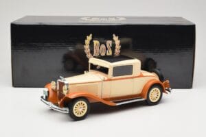 Dodge Eight DG Coupe Beige BoS Models 1:18 BOS289 Resina — immagine 6 di 6