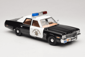 Dodge Monaco Highway Patrol CHiPS Auto World 1:18 AWSS112/06 Pressofusione — immagine 6 di 8