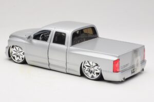 Dodge Ram Tuned Argento Jada 1:18 63162-SM Pressofusione — immagine 7 di 8