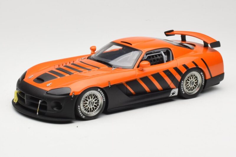 Dodge Viper Competition Coupe Go Man Go Orange AUTOart 1:18 80422 Pressofusione
