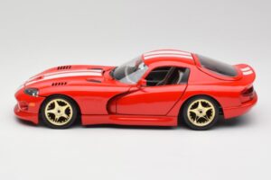 Dodge Viper GTS Rosso Bburago 1:18 3075 Pressofusione — immagine 4 di 8