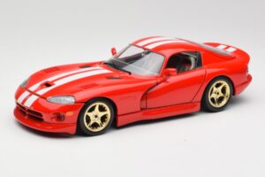 Dodge Viper GTS Rosso Bburago 1:18 3075 Pressofusione