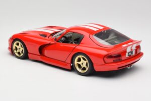 Dodge Viper GTS Rosso Bburago 1:18 3075 Pressofusione — immagine 7 di 8