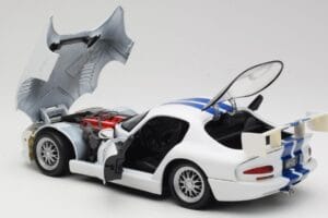 Dodge Viper GTS-R GT2 Bianco 1997 Maisto 1:18 50316 Pressofusione — immagine 5 di 8