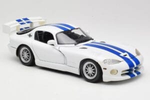 Dodge Viper GTS-R GT2 Bianco 1997 Maisto 1:18 50316 Pressofusione — immagine 6 di 8